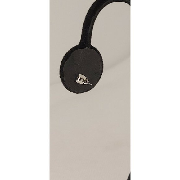 Sterling Silver Tiny Bezel Cz Solitaire Stud Earrings - Picture 3 of 4